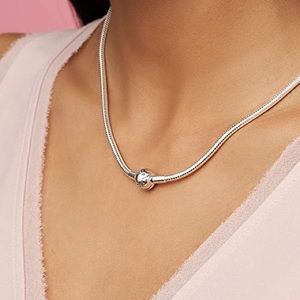 New Pandora Moments Snake Chain Necklace